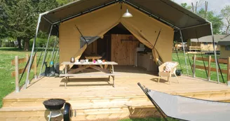 Tentes safari - Domaine les Gandins