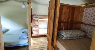 Tentes safari - Domaine les Gandins