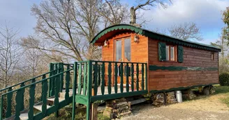 Gîte la Roulotte de la Carrière à Toulon sur Allier en Auvergne