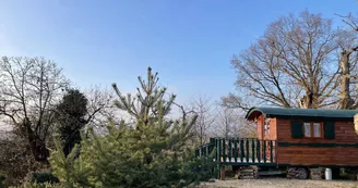 Gîte la Roulotte de la Carrière à Toulon sur Allier en Auvergne