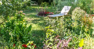 Hotel Le Castel a Brissac, le jardin Hotel Le Castel a Brissac, le jardin