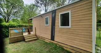 Camping La vallée des Vignes - Mobile home confort 2 chambres - Mobile home confort 2 chambres_17 Camping La vallée des Vignes - Mobile home confort 2 chambres - Mobile home confort 2 chambres_17