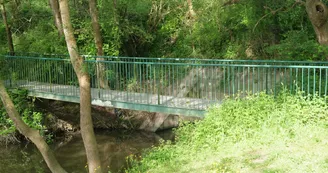 Passerelle étang du Boulet