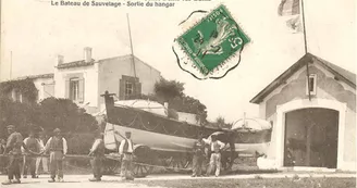 Ancien abri du canot de sauvetage
