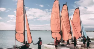 Cours de catamarans et de planche à voile ado/adultes/famille par Ile de Ré Voile à Loix