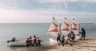 Cours de catamarans et de planche à voile ado/adultes/famille par Ile de Ré Voile à Loix