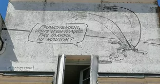 Mur peint "Le Baron noir" Mur peint "Le Baron noir"