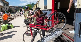 Le Cyclo Train - Train de l'Ardèche