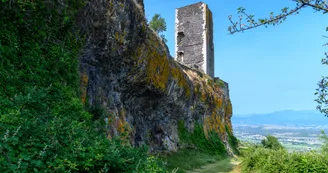 Tour et ruines du château de La Roche