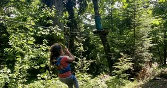 Parcours accrobranche - Base de loisirs le Mas de l'Ayre