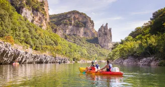 Canoë - Kayak de Châmes à St Martin d'Ardèche - 24 km / 1 jour avec La Vernède