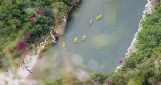 Canoë - Kayak de Châmes à St Martin d'Ardèche - 24 km / 1 jour avec La Vernède
