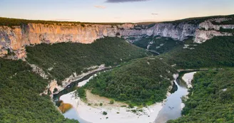 Canoë - Kayak de Vallon à St Martin d'Ardèche - 32 km / 1 jour avec La Vernède