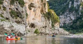 Canoë - Kayak de Vallon à St Martin d'Ardèche - 32 km / 2 jours avec La Vernède
