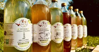 Mat et Élo, Boissons 100% naturelles
