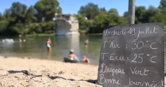 Spot de pique-nique - plage du pont cassé