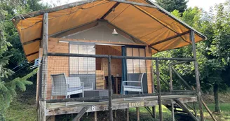 Tente Lodge - Camping La Ferme de Simondon Tente Lodge - Camping La Ferme de Simondon