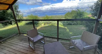 Tente Lodge - Camping La Ferme de Simondon Tente Lodge - Camping La Ferme de Simondon