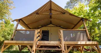 Les tentes lodges - Camping MAUI