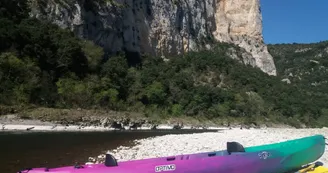 Canoë - Kayak de Vallon à Chames - 6 km avec Acqua Bateaux