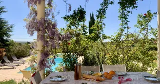 Villa L'Embellie, gîte 3 *, climatisation /grande piscine privée, 6-7 personnes SUD Ardèche Villa L'Embellie, gîte 3 *, climatisation /grande piscine privée, 6-7 personnes SUD Ardèche