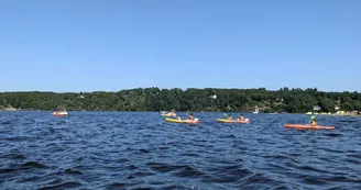 Canoë BPA lac Eguzon