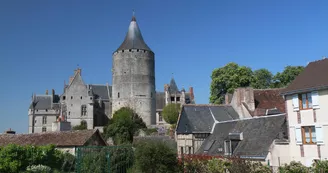 Château vu de l'Hotel-Dieu