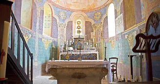 Eglise St Geaorge - St Cirq Madelon 1 - JM Caron Eglise St Geaorge - St Cirq Madelon 1 - JM Caron