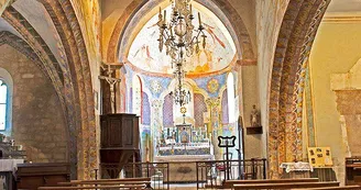 Eglise St Geaorge - St Cirq Madelon 1 - JM Caron Eglise St Geaorge - St Cirq Madelon 1 - JM Caron