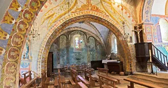 Eglise St Geaorge - St Cirq Madelon 1 - JM Caron Eglise St Geaorge - St Cirq Madelon 1 - JM Caron