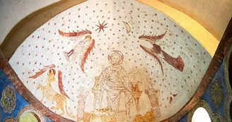 Eglise St Geaorge - St Cirq Madelon 1 - JM Caron Eglise St Geaorge - St Cirq Madelon 1 - JM Caron