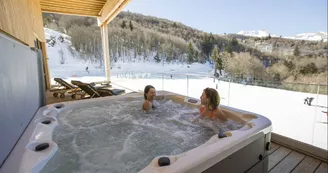 Espace bien-être sauna et jacuzzi à l'Espace Somport
