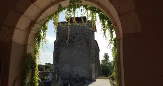 Découverte de l'église de Lesgor avec José