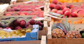 Marché Mugron - fruits Marché Mugron - fruits