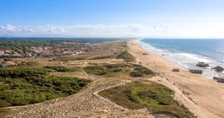 Plage de la piste