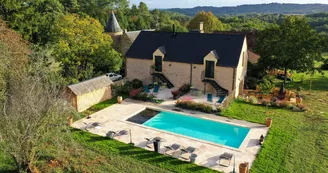 Les Charmes de Vaurizeaud piscine chauffée Sarlat_2