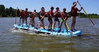 EVAD'SPORT_ACTINT_OTILAS_Paddle géant enfants EVAD'SPORT_ACTINT_OTILAS_Paddle géant enfants