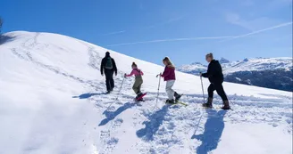 Balade raquettes en famille à Issarbe