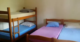 Chambre 4 places gîte Chaneü à Osse-en-Aspe