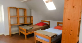 Grand dortoir 5 places gîte Chaneü à Osse-en-Aspe