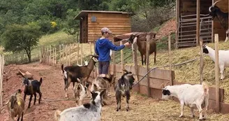 Visite à la ferme Chez Séverine et Daniel