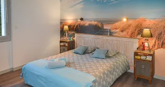 Maison Mirava-Détail chambre Atlantique Maison Mirava-Détail chambre Atlantique