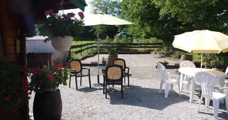 Terrasse camping
