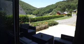 vue sur la terrasse