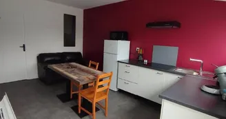 Vue intérieure d'un mobile-home Vue intérieure d'un mobile-home