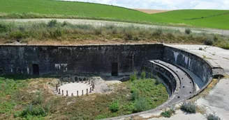 Vestiges du canon de marine allemand