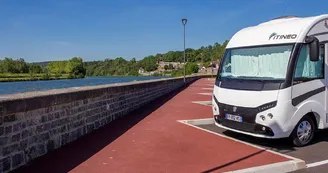 Aire de camping car de Givet