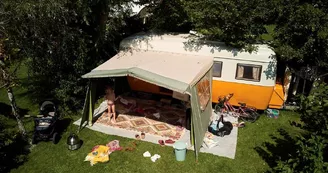 Camping vintage