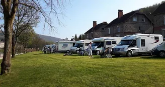 Aire de Camping-car à Monthermé