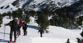 ski rando aiguilles et lacs des pessons andorra 001